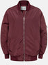 Âme antwerp michael plum long sleeve bomber